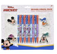 8.99 MICKEY MOUSE AND FRIENDS ERASER PENCIL PACK 