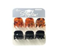 STYLIN HAIR CLIPS SMALL 6 COUNT