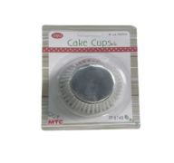SILVER CAKE CUPS 4 3/4 INCHES 20 PCS