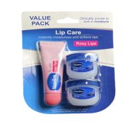 2.99 VICKS ROSY LIPS VALUE PACK 