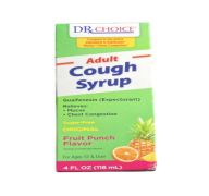 3.99 ADULT COUGH SYRUP FRUIT PUNCH 4 FL OZ