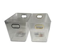3.99 MULTIPURPOSE STORAGE BIN 12.2 INCH X 7.9 INCH X 6.3 INCH 