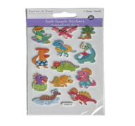 1.99 DINOSAUR SOFT TOUCH STICKERS