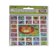1.99 STICKER AND COLORING FUN BOOK 
