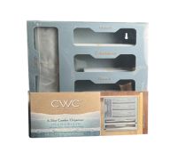 12.99 CWC COOK WITH COLOR 6 SLOT COMBO ORGANIZER 
