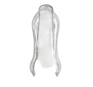 PLASTIC SERVING TONG CLEAR 