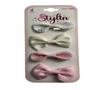 STYLIN HAIR CLIPS 4 PACK 