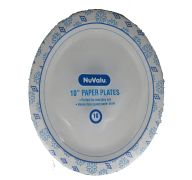 NUVALU 9 INCH PAPER PLATES 10 COUNTS