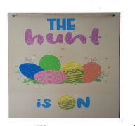 1.99 THE HUNT IS ON SIGN