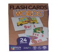 FLASH CARDS WORDS 24 PCS