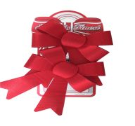 1.99 BOW RED 2PK 14X19CM