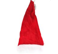 1.99 SANTA HAT; FOLD-OVER HQ PLUSH W/ FUR