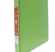 BINDER 1 IN LIME GREEN