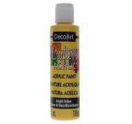 BRIGHT YELLOW CRAFT ACRYLIC PAINT