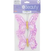 BUTTERFLY CLIPS-MAGENTA 2PC
