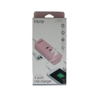 7.99 IHOME 4 PORT USB CHARGER 