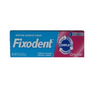 3.99 FIXODENT DENTURE ADHESIVE CREAM 0.75 OZ