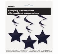 HANGING DECOR MIDNIGHT BLACK STAR XXX