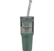 7.99 SPLASH LAVISH HYDRATION STAINLESS STEEL DOUBLE WALL INSULATED TRAVEL MUG 30 OZ