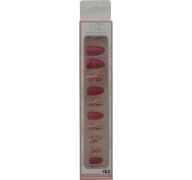 1.99 PINK FLORAL PRESS ON NAILS 12 PCS