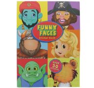 Funny Face Sticker Activity Book