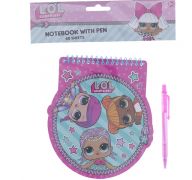 LOL NOTEBOOK WITH PEN
