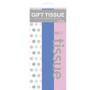DOTS AND PASTEL TISSUE PAPER