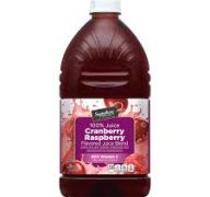 1.99 CRANBERRY RASPBERRY JUICE 64 FL OZ