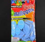 BALLOONS ITS A BOY 12IN 10CT