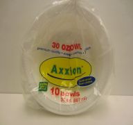 FOAM BOWL 7IN 30OZ 10CT