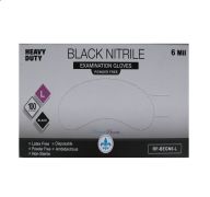 9.99 LARGE BLACK NITRLE EXAMINATION GLOVES 