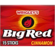 BIG RED CINNAMON GUM 