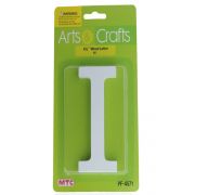  -#I 11CM WHITE WOOD LETTER - I