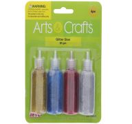 4 PC 20 GM GLITTER GLUE