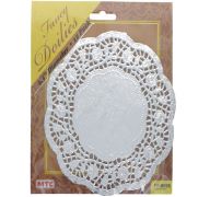 DOILIES SILVER 6.5IN