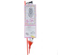 MINI MYLAR BALLOON - NO 8 XXX