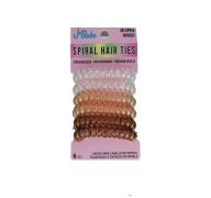 SPIRAL HAIR TIES 