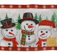 SNOWMAN AND WINTER SEASON PLACEMATS