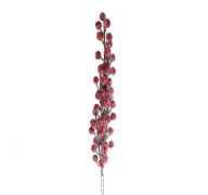 1.99 CHRISTMAS BERRY PICK W/SNOWFLAKES 53CM