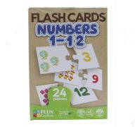 FLASH CARDS NUMBERS 1-12