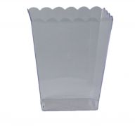 2.99 PLASTIC SCALLOPED CONTAINER 7.7 INCH