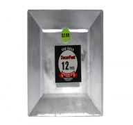 2.99 CLEAR SQUARE 8 INCH PLATE