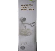 3.99 TRACELESS DOUBLE TOWEL RACK 