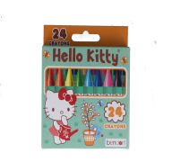 HELLO KITTY CRAYONS 24 PACK