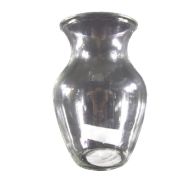 GLASS VASE LARGE CLEAR  