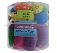 3.99 EASTER EGGS 62 COUNT
