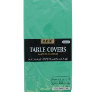 Plastic Table Cover in Green Color Party Table Cloths Disposable Rectangle Tablecloth XXX