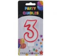 B-DAY CANDLE 3 XXX