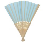 PAPER FAN BLUE