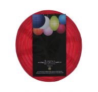 14 INCH PAPER LANTERN RED LARGE